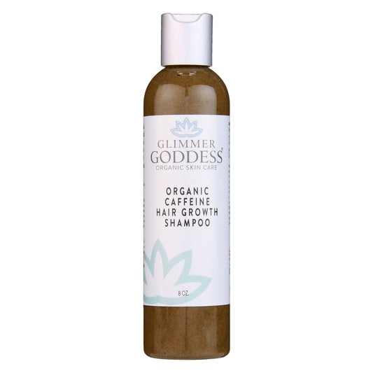 Organic Caffeine Shampoo for Hair Growth – Stimulating Shampoo with Rosemary & Black Castor Oil