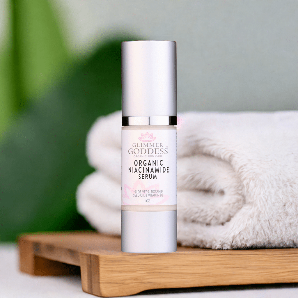 Organic Niacinamide Serum 5% – Pore Minimizer & Anti-Aging Serum for Oily Skin, Wrinkles & Texture