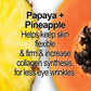 Organic Papaya Pineapple Enzyme Face Mask – Gentle Exfoliating Mask for Brightening & Cell Turnover