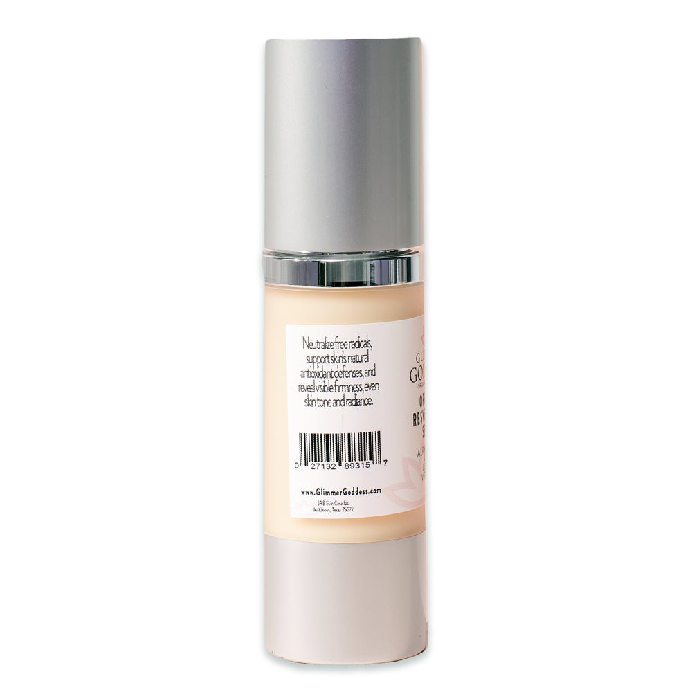 Organic Resveratrol Serum – Instant Firming Antioxidant Serum with CoQ10 for Wrinkles & Radiance