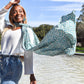 Peacock Teal Scarf
