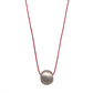 Recycled Bombshell Ball Necklace