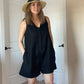 Romp and Play Romper in Black
