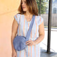 Round Crossbody Bag- Multiple Prints Available