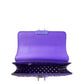 Studded Small Leather Crossbody Bag Royal Blue Purse  Women's Handbag
