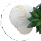 Natural Loofah Pads 5-pcs