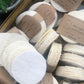 Natural Loofah Pads 5-pcs