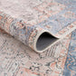 Rosman Distressed Washable Rug Area Rug