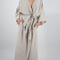 Sai Full-Length Linen Robe