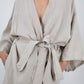 Sai Full-Length Linen Robe