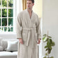 Men's Organic Turkish Terry Cloth Kimono Bathrobe