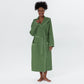Women’s Turkish Cotton Waffle Hooded Robe