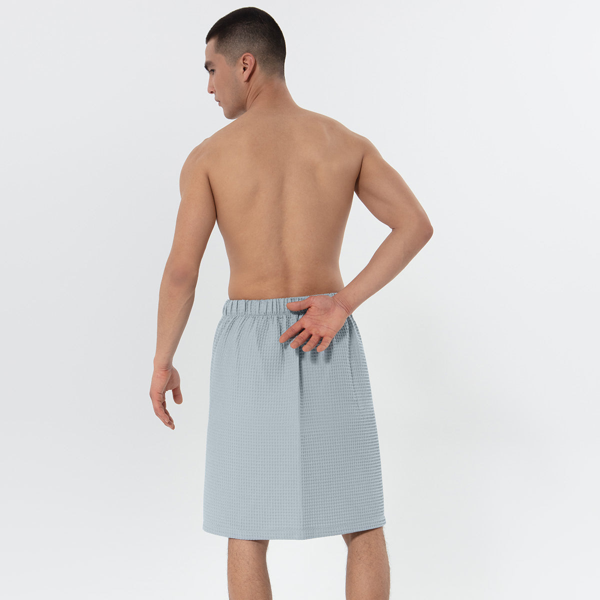 Men’s Organic Turkish Cotton Waffle Towel Wrap
