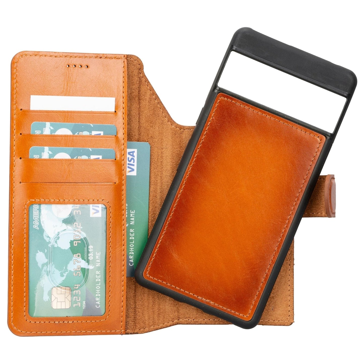 Sheridan Leather Detachable Wallet for Google Pixel 5