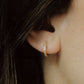 Sia Stone Huggies- White Zirconia