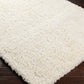 Siari Solid Cream Plush Rug