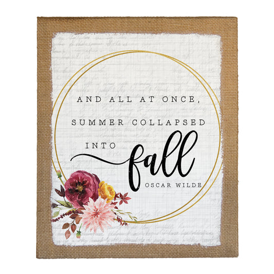 Summer Collapsed