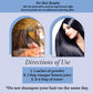 Hair Bloom Natural Blue Black Hair Color- Herbal Indigo w/ False Daisy & Gooseberry Hair Color Powder- 12 individual sachets (10 gm each)- Reusable Brush & Tray Included