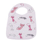 Dandelions Bamboo Muslin Snap Bibs 3PK