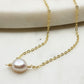 A Simple Pearl Necklace