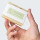 2x Eucalyptus Natural Handmade Soap Bar, Fresh Cold Process Soap