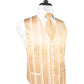 Striped Satin Tuxedo Vest 2