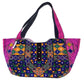 Handmade Antique Deep Cerise Tote Bag
