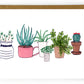 Plants & Pots - Blank Card