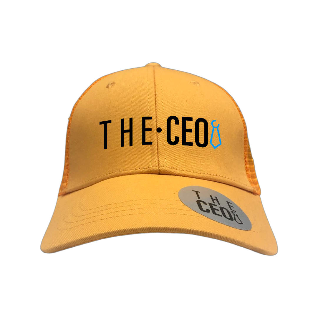 The CEO Embroidered Trucker Hat