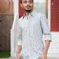 Timeless Grey Men's Button Down Shirt
