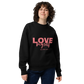 LOVE Myself Unisex eco sweatshirt