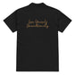 Self Love Premium pique polo shirt with Old Gold Embroidery