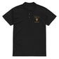 Self Love Premium pique polo shirt with Old Gold Embroidery