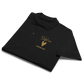 Self Love Premium pique polo shirt with Old Gold Embroidery