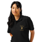 Self Love Premium pique polo shirt with Old Gold Embroidery