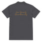 Self Love Premium pique polo shirt with Old Gold Embroidery