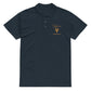 Self Love Premium pique polo shirt with Old Gold Embroidery