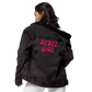 Denim sherpa jacket REBEL GIRL