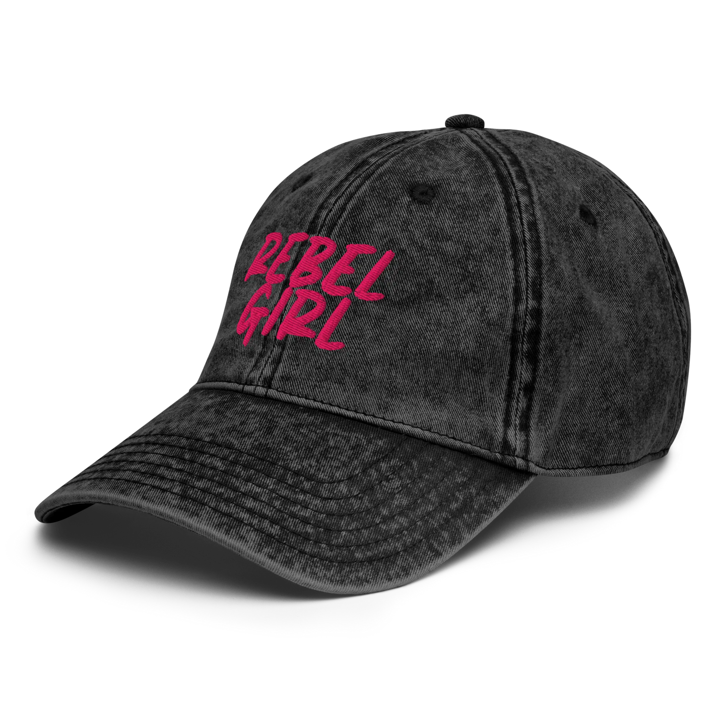 Vintage Cap REBEL GIRL Vintage Cotton Twill Cap