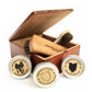 Cigar Box Shoe Shine Kit