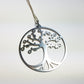 Tree of Life Pendant in cherry on leather cord