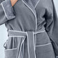 Women's Plush Microfiber Spa Robe