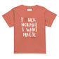 Women's t-shirt F*CK NORMAL I WANT MAGIC Women’s high-waisted t-shirt