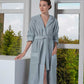 Womens Hooded Turkish Cotton Terry Cloth Robe