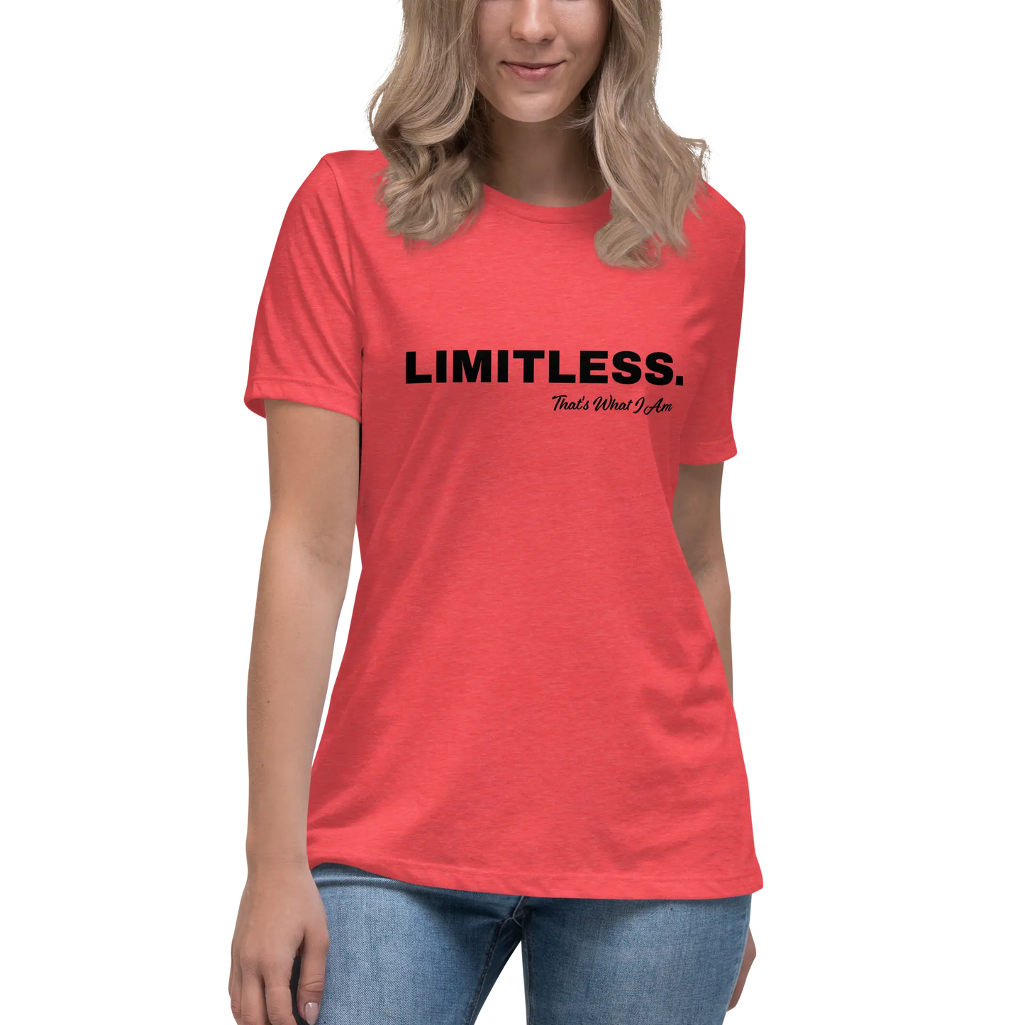 Women's T-Shirt LIMITLESS Women's Relaxed T-Shirt