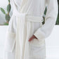 Women’s Luxury Turkish Cotton Terry Kimono Bathrobe