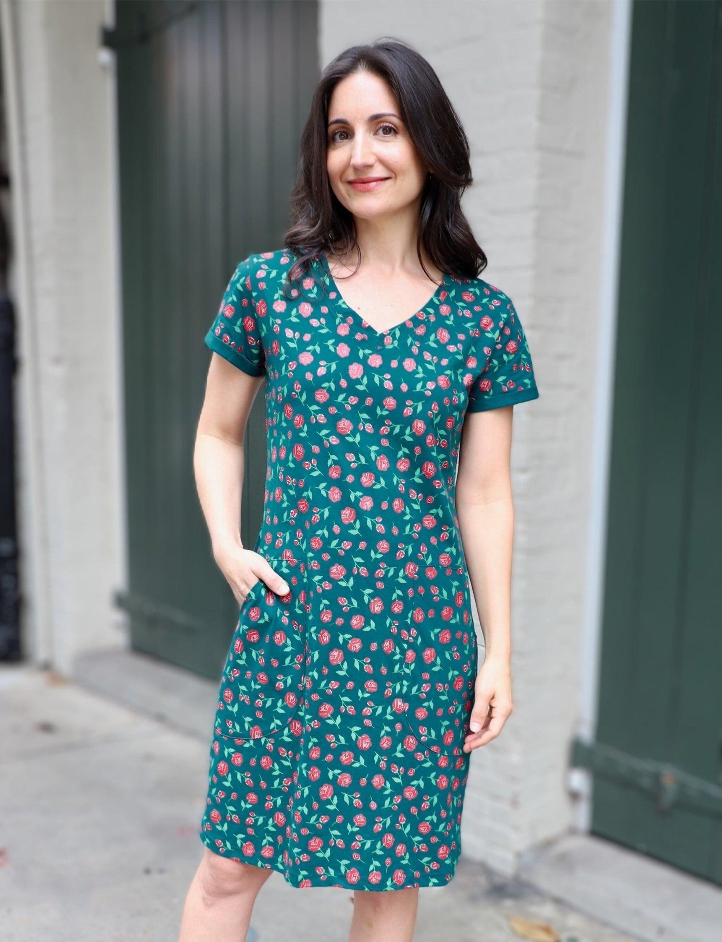 Woodland Rose Organic Dress