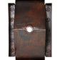 17" Rectangular Apron Inclined Bottom Hammered Copper Bathroom Sink