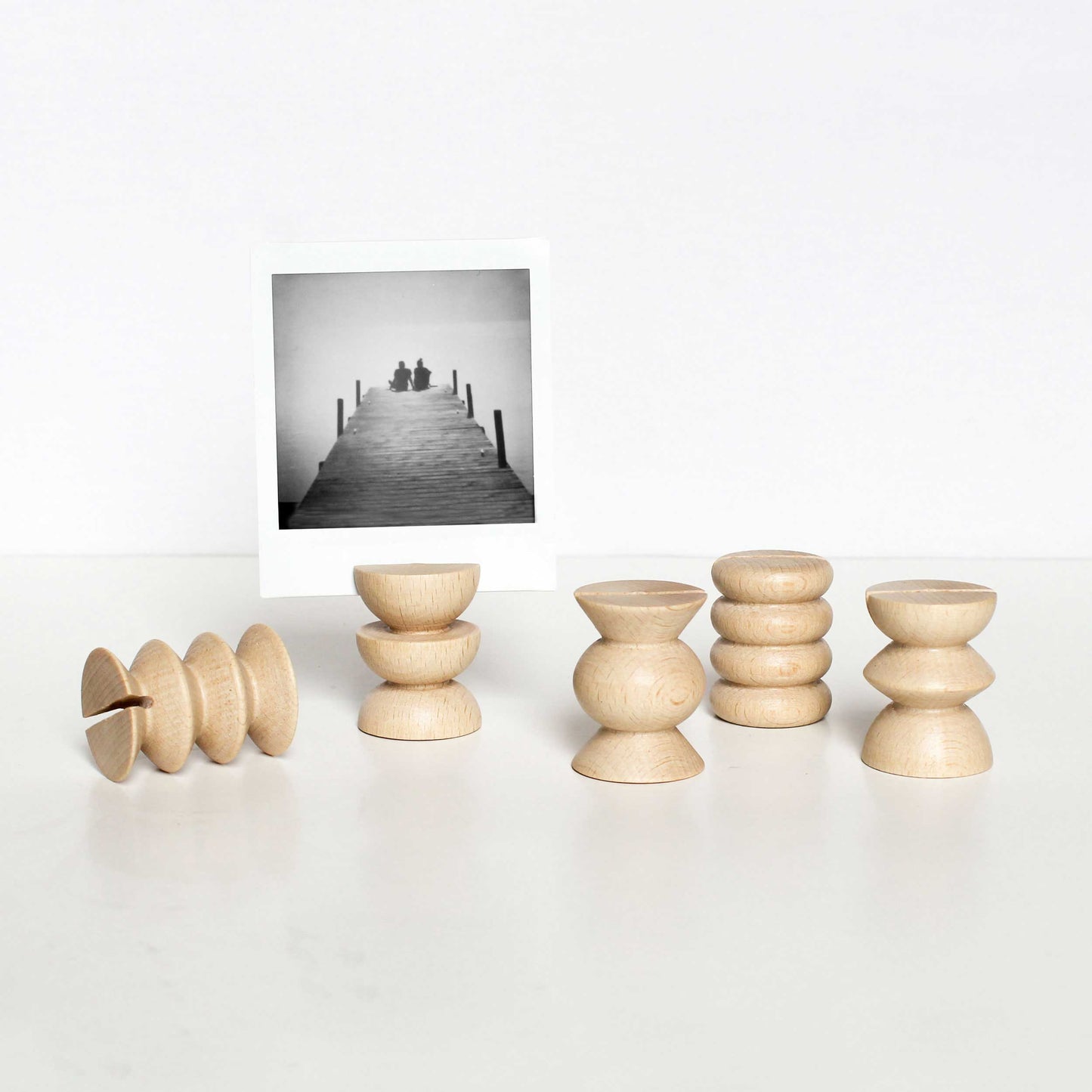 Totem Picture / Postcard Stands - Set of 5 Short