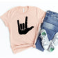 I Love You Sign T-shirt